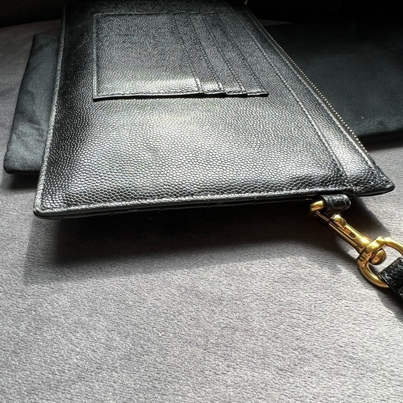 New Saint Laurent Monogram Wristlet - Picture 10 of 15